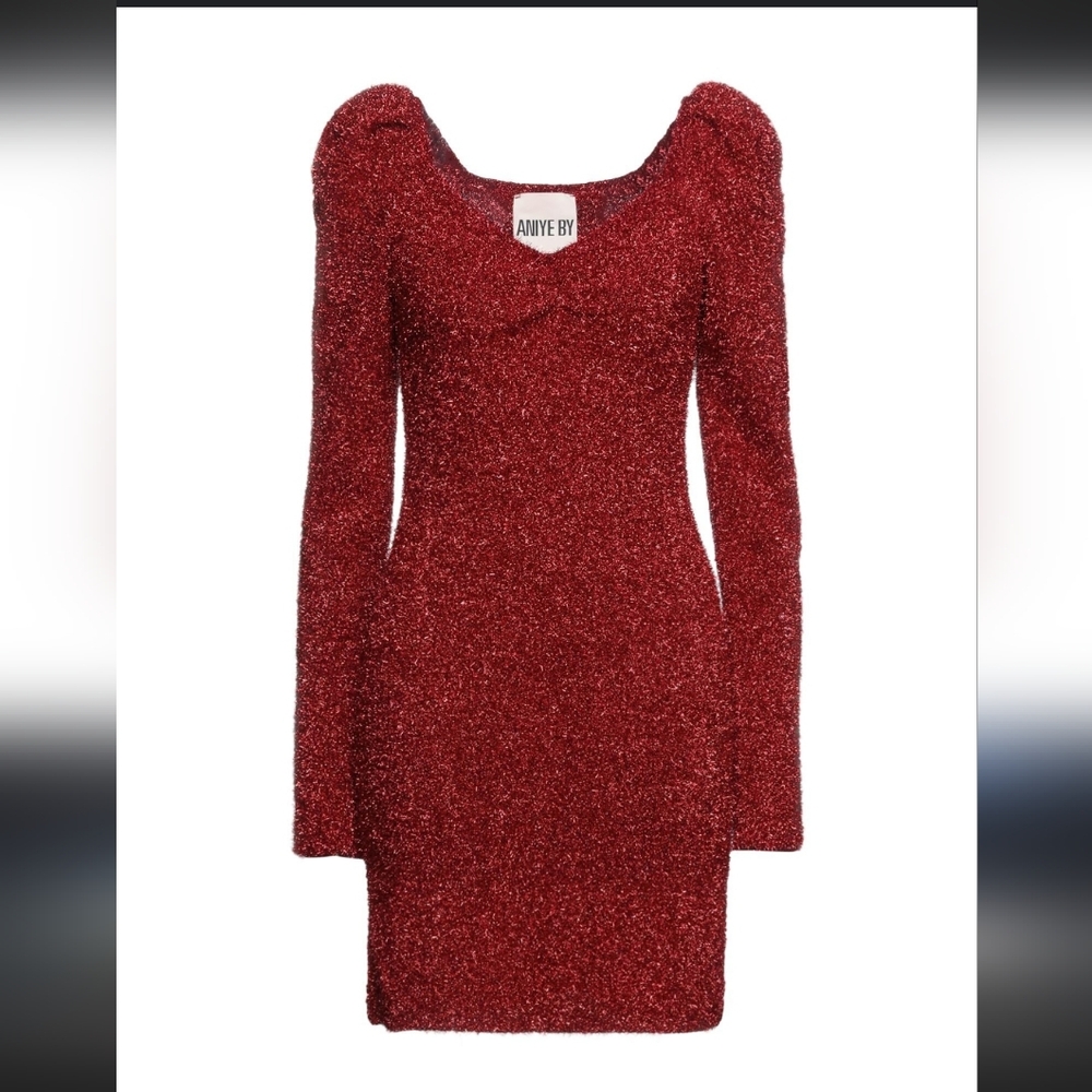 Aniye by fuzzy tinsel dress